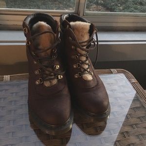 Doc Marten Sylvia Fur Lined Boots